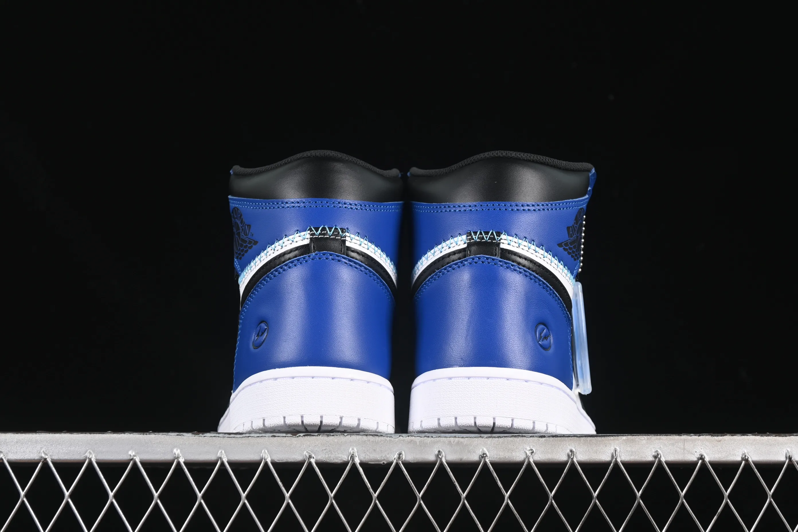 All categories Air Jordan Jordan series basketball shoes Air Jordan 1 High OG version Fragment x Union x Air Jordan 1 Retro AJ1 Joe 1 new deconstructed royal blue high-top basketball shoes IO7847-001